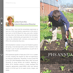 2015 Annual Report  - The Pennsylvania Horticultural Society