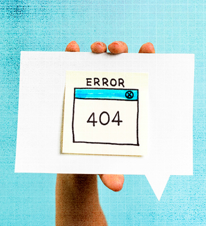 The smart 404 page and tips to improve the endgame stage of user journey